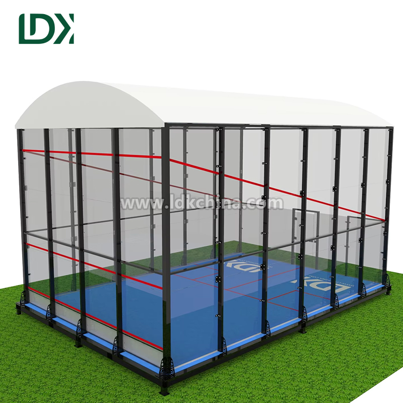Squash Court Systems: 12mm Tempered Glass Walls & Shock-Absorbing Sports Floors