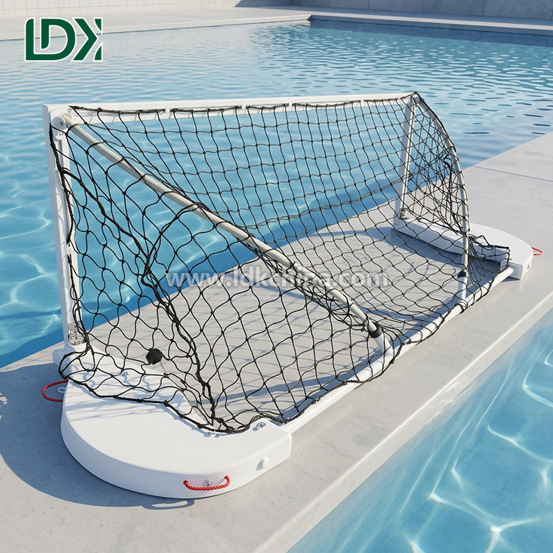 Wholesale Durable Aluminum Floating Water Polo Goals for Professional Competition & Pool Training