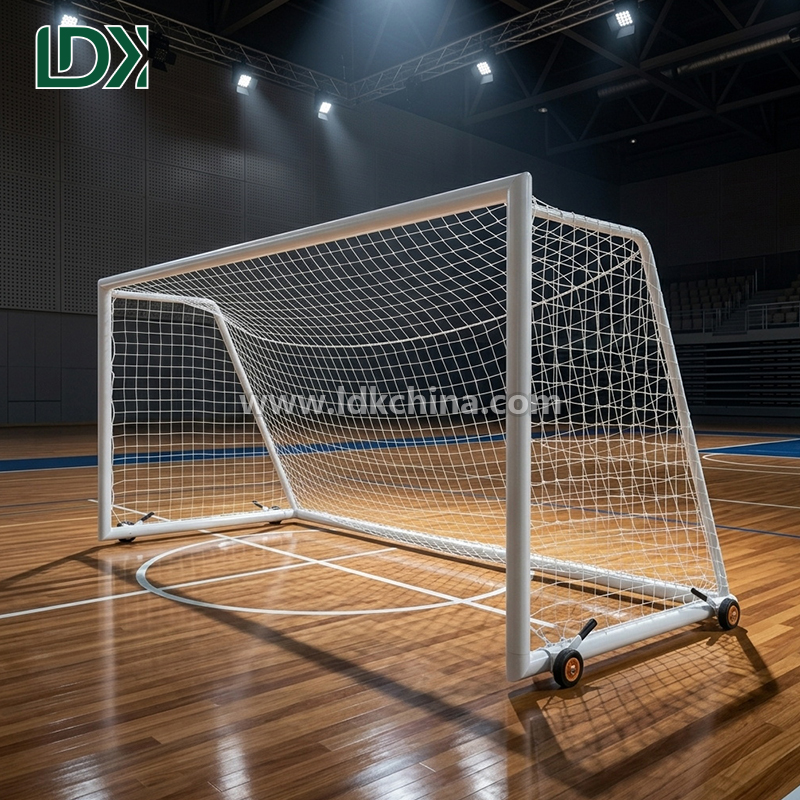 Professional Full Size Football Goal Post for Stadium Training with Heavy Duty Aluminum Frame and Weatherproof Netting