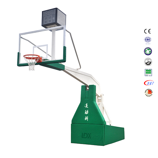 Factory wholesale Cheap Gymnastics Bars -
 Pro Sports Equipment Indoor Hydraulic Basketball Hoop Stand – LDK