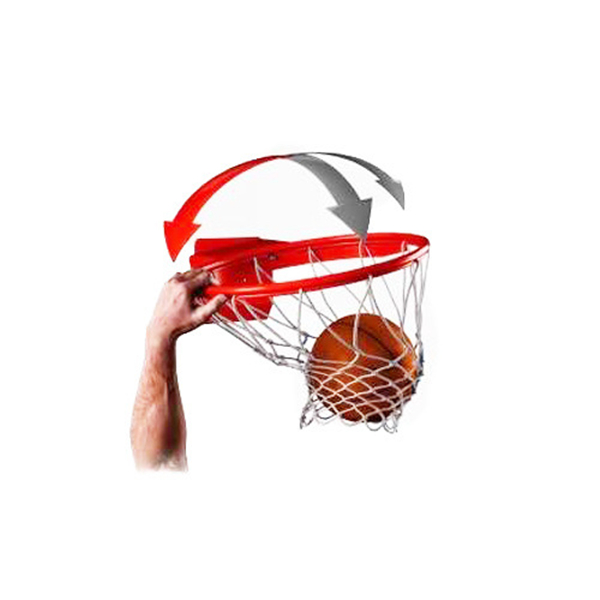 China Manufacturer for Basketball Goal Pole - 2019 New Design Rotatable Basketball Spring Breakaway Rim for Sale – LDK