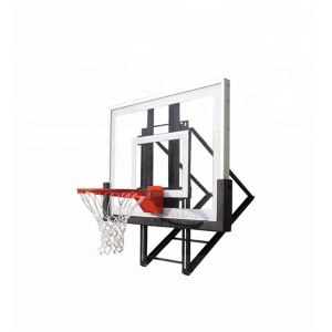 Top Kwaliteit basketbal Toerusting RoofWall Berede basketbal Hoop vir Opleiding