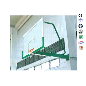 Garaids Dheanainn Sugradh Wall ghearra fhaghairt Glass Basketball cearcall