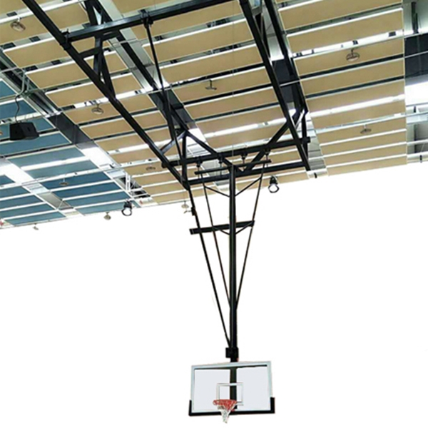 Excellent quality Stand Alone Basketball Ring -
 Custom Tempered Glass Ceiling Mounted Basketball Hoop For Sale – LDK