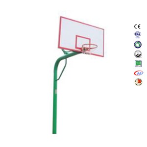 Bán buôn trong lòng đất 10 Foot SMC Backboard bóng rổ Hoop Trong sân sau