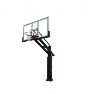 Adjustable Sports Training Equipment Outdoor in Ground Basketball Hoop