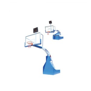 Équipement de formation Pro Intérieur hydraulique portable match Basketball Hoop