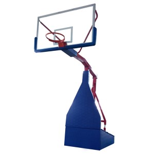 Basketball Training kev ua si khoom Txheej Hydraulic Basketball Hoop Sawv Portable