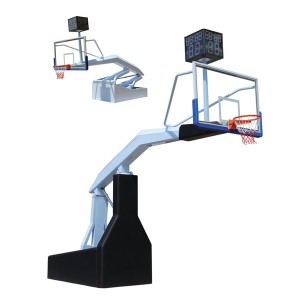 2019 New Design draagbare elektriese hidrouliese basketbal Goal
