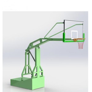 Sportovní potřeby Skládací přenosný Hoop Hydraulic Basketbal Stojan personalizovaného