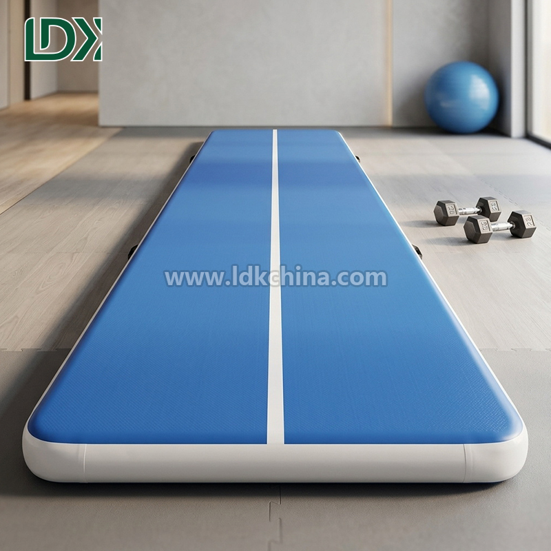 Portable Gymnastic Inflatable Mat for Home Use Air Track Tumbling Mat for Kids Practice