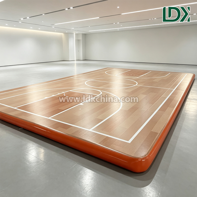 Safe Soccer Court Inflatable Mats Portable Inflatable Soccer Training Field for Professional Sports Clubs ODM OEM