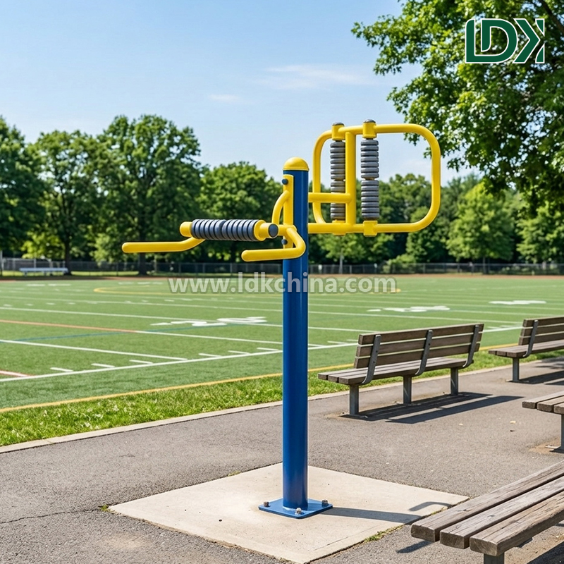 Customized Color Waist and Back Massager Outdoor Fitness Equipment for School Playground and Sports Club Training