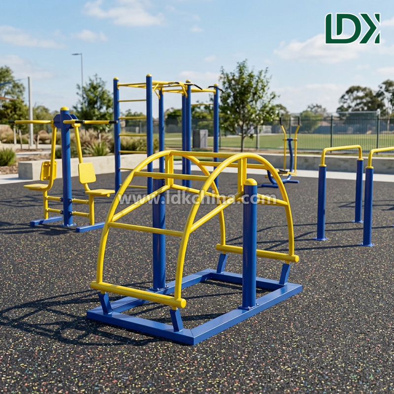 Premium Vertical Seesaw Outdoor Fitness Equipment Using Weather Resistant Steel for Long Lasting Outdoor Exercise Areas