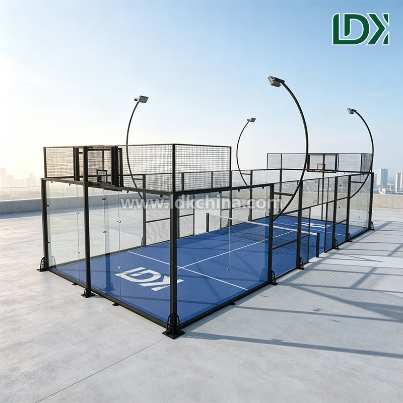 Customized Multipurpose Tennis and Basketball Courts Surfaces for Schools and Community Centers Outdoor Sports Areas