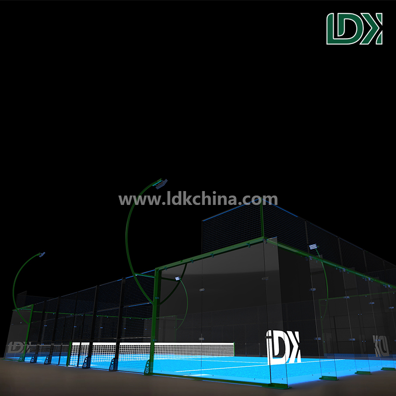 Professional Anti-glare Padel Court Lighting System with IP65 Waterproof LED for Outdoor Sports Arena