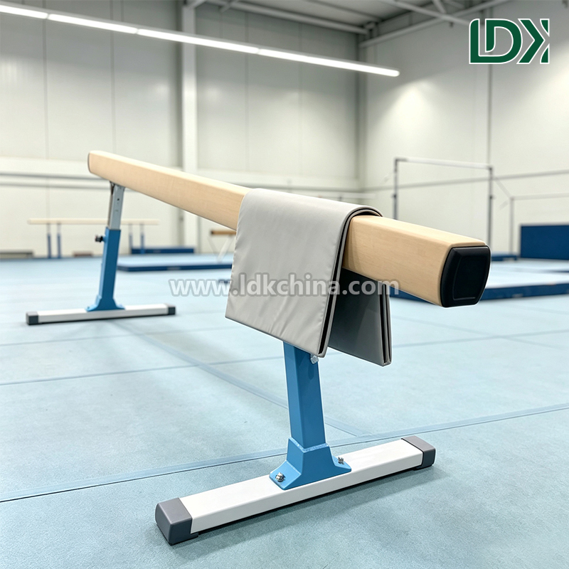 LDK Balance Beam Pad PU Coated Gymnastics Beam Mat Anti Slip Safety Padding For Training Clubs and Gyms