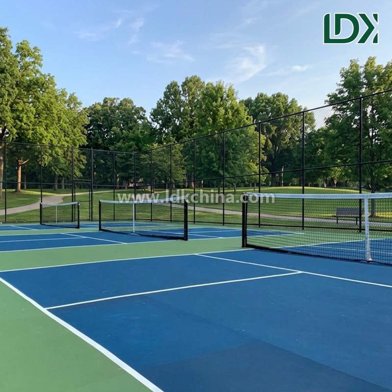 Outdoors Pickleball Court Flooring System Sports Floor Roll Easy Installation for Multi Purpose Hall