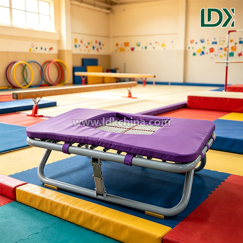 Small Spring Board Trampoline Gymnastics Training Springboard Tumbling Mat Kids Cheerleading Equipment