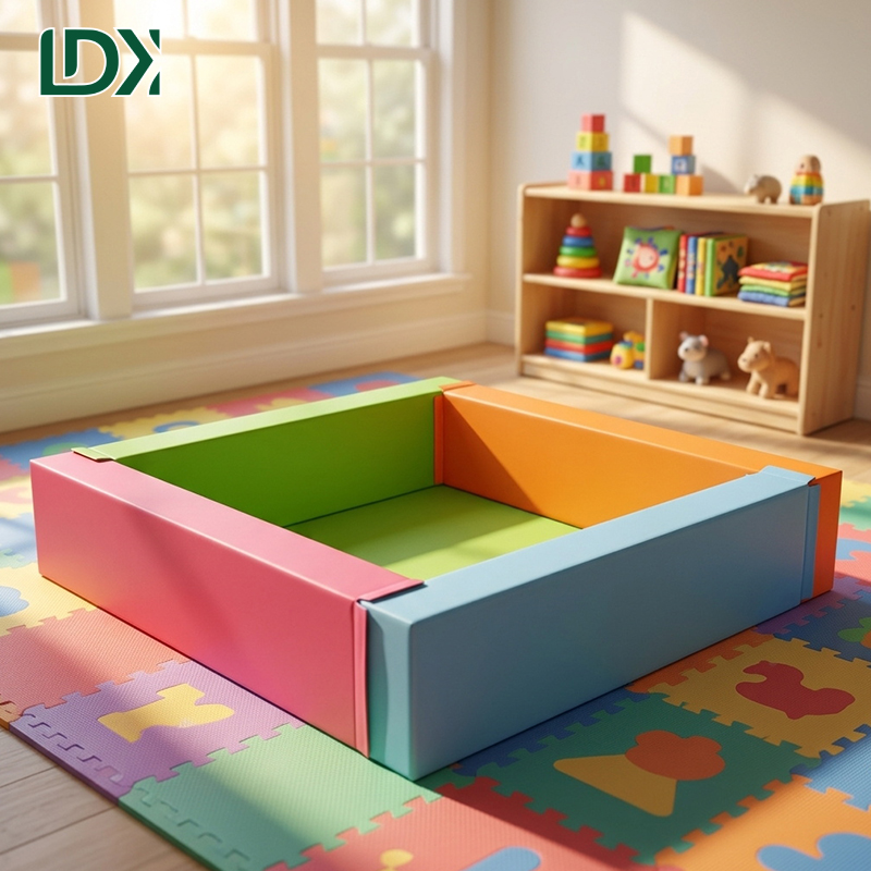 Premium Soft Gymnastics Square Pool Foam Pit for Gymnasts Training Durable Safety Landing Area Custom Color Factory
