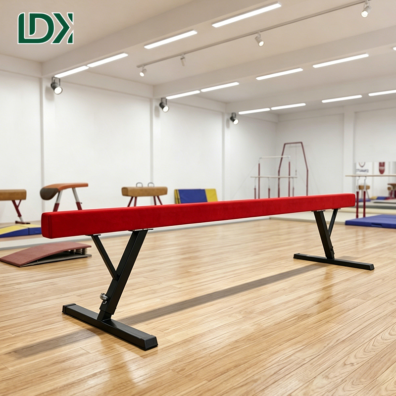 Wholesale Professional 5m Wooden Balance Beam with Adjustable Height for Gymnastics Training Clubs and Schools
