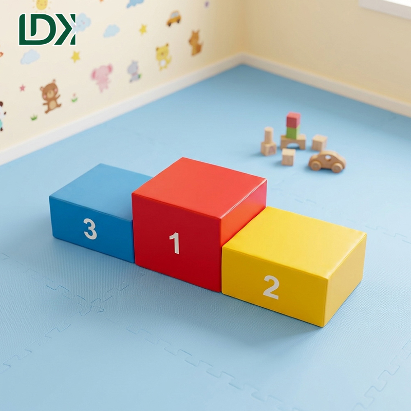 Bulk Order Children Gymnastics Podium High Density Foam Blocks for School Gymnasium Equipment and Sport Centers