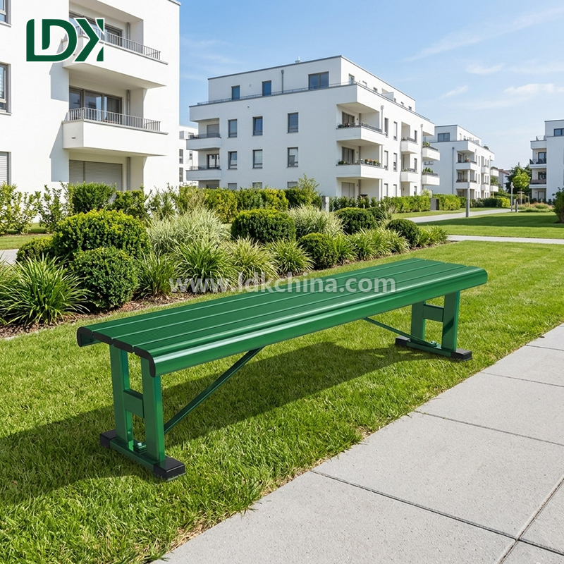 Professional Weatherproof Aluminium Tennis Bench for Outdoor Sports Court Seating