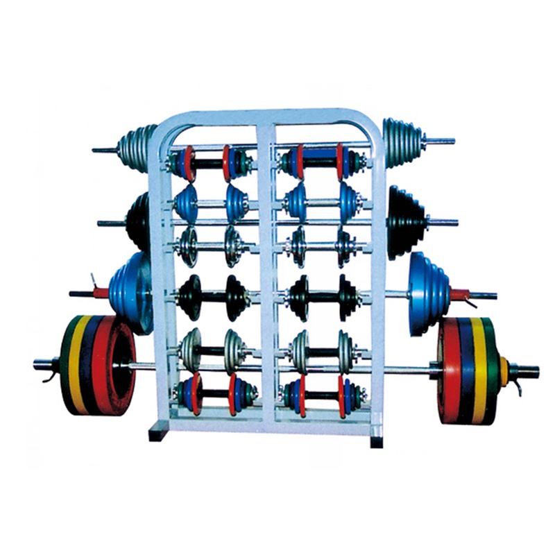 Core Home Fitness Device Powerlifting Barbell Gym Dumbbell Set With Rack