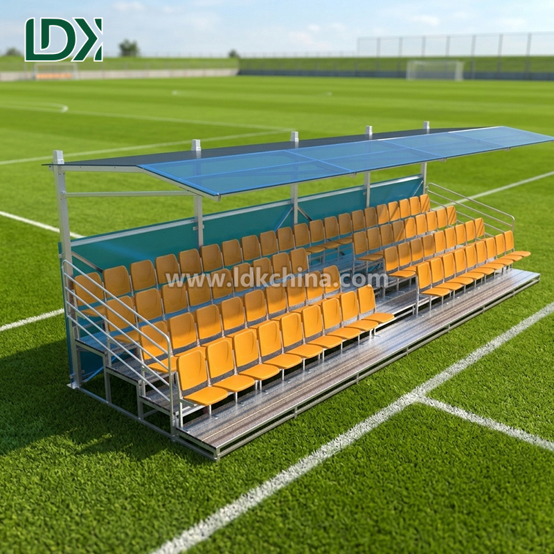 Heavy Duty Portable Football Field Grandstand for Relocatable Spectator Seating Solutions in Multi Purpose Sports Parks Featured Image