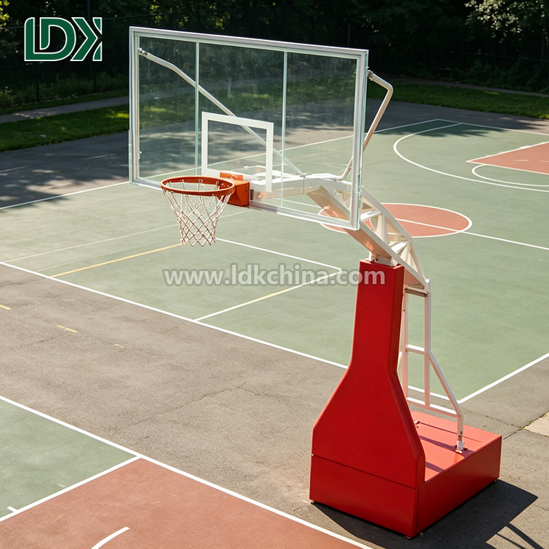Custom Logo Outdoor Basketball Hoop for with Adjustable Height and Durable Construction for Sports Suppliers