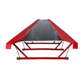 Unfoldable Long Trampoline