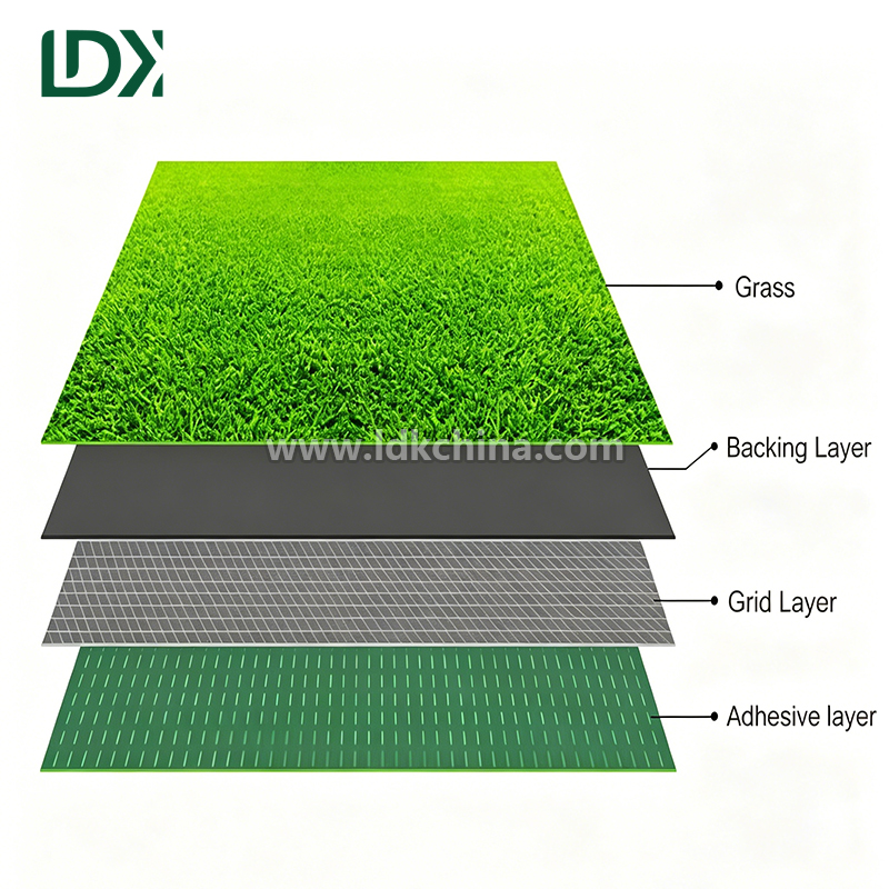 Professional Football Artificial Grass Soccer Synthetic Turf High Performance Sports Flooring for Stadium and School