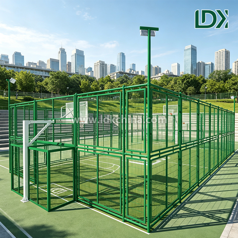 Customized Outdoor Cage Soccer Fields with Multi-functional Training System and Heavy Duty Football Basketball Ball Cage