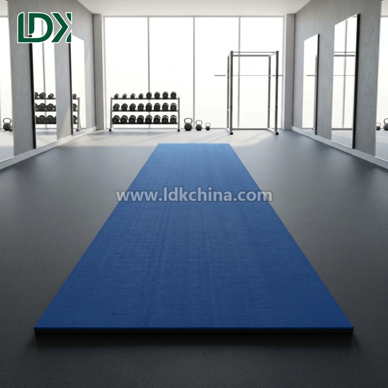 High Density XPE Foam Gymnastics Roll Out Mat Customized Color and Size for Professional Martial Arts Wrestling