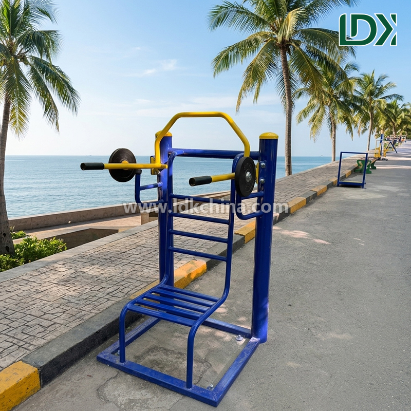 Durable Chest Shoulder Press Machine Outdoor Fitness Equipment with Weather Resistant Steel for Municipal Projects