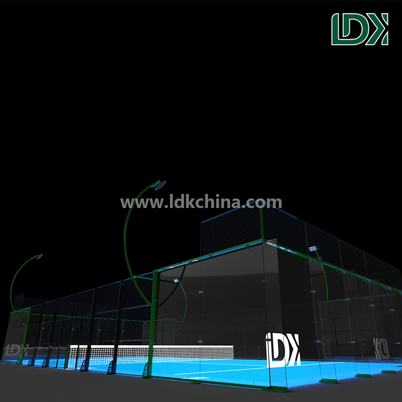 Professional Anti-glare Padel Court Lighting System with IP65 Waterproof LED for Outdoor Sports Arena