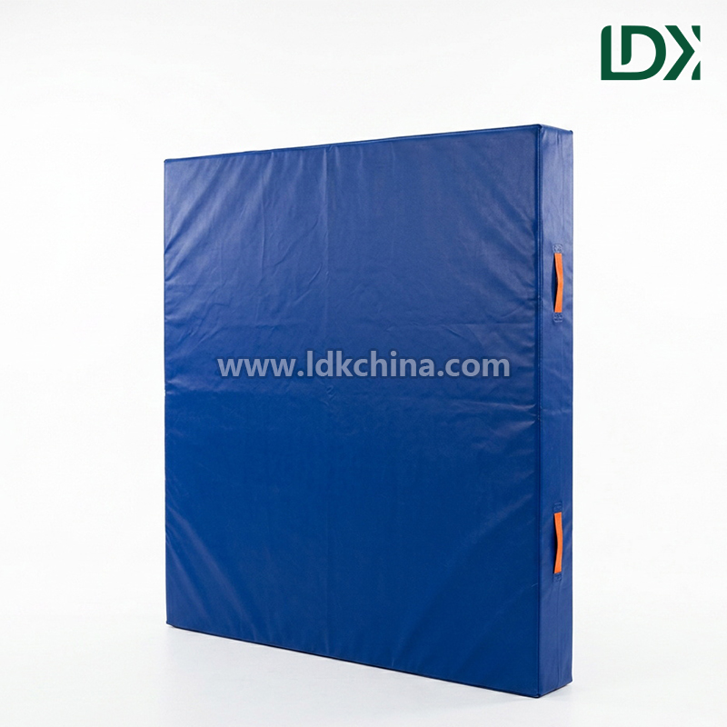 Durable Balance Beam Landing Mat Non Slip Vinyl Cover Gymnastics Safety Landing Cushion for FIG Competition Training