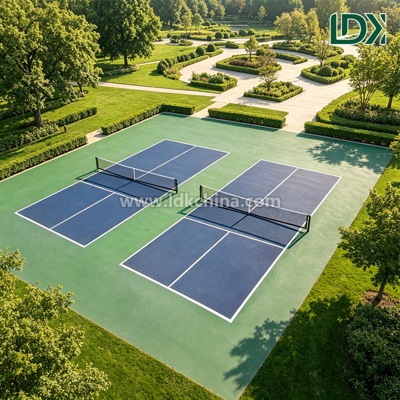 Outdoors Pickleball Court Flooring System Sports Floor Roll Easy Installation for Multi Purpose Hall