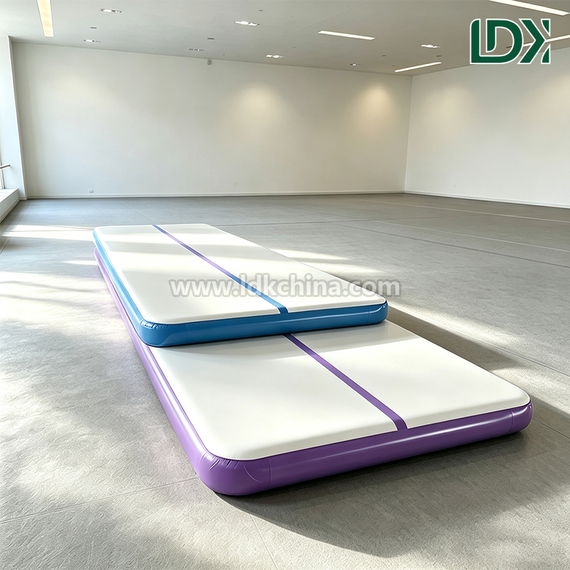 Gymnastics Inflatable Air Mat Air Track Tumble Training Mat for Home School Dance Studio Kids Safety Exercise