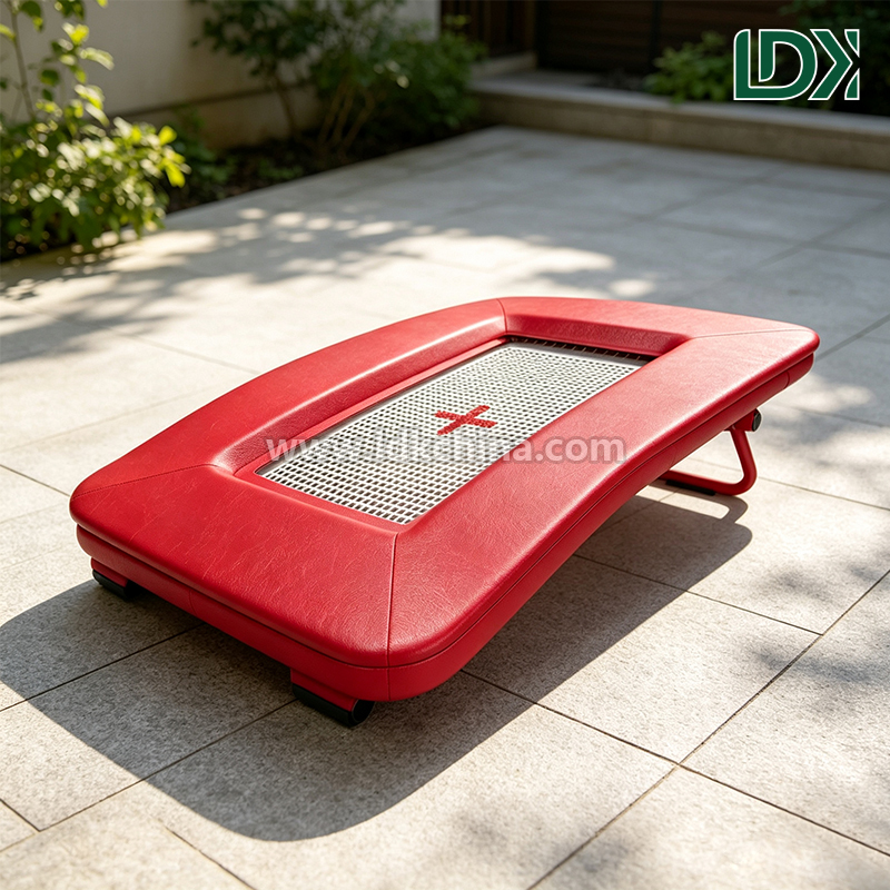 Folding Small Trampoline Portable Mini Fitness Rebounder Compact Home Exercise Equipment Easy Storage Adults Kids