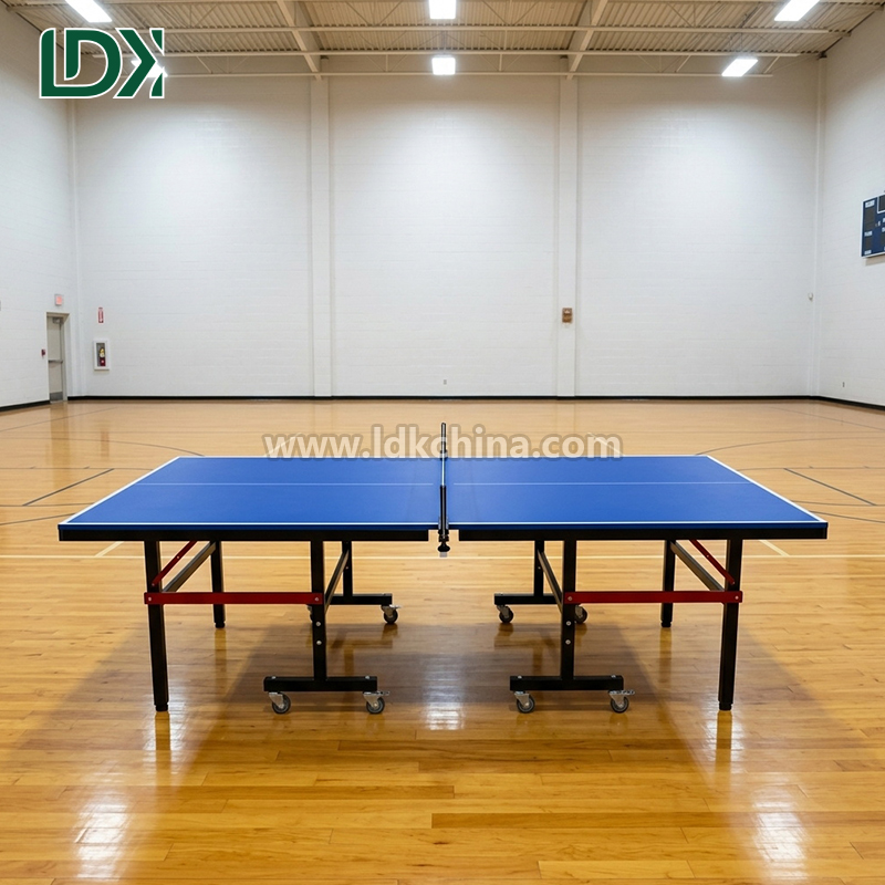 Portable Outdoor Folding Removable Table Tennis Table with Locking Casters for School and Community Sports Club