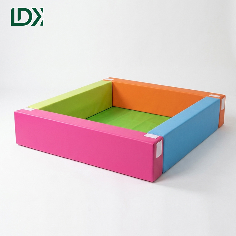 Premium Soft Gymnastics Square Pool Foam Pit for Gymnasts Training Durable Safety Landing Area Custom Color Factory