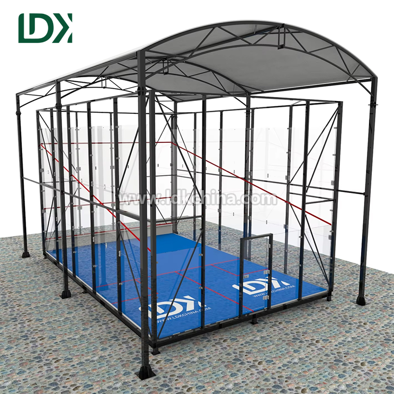 Squash Court Systems: 12mm Tempered Glass Walls & Shock-Absorbing Sports Floors