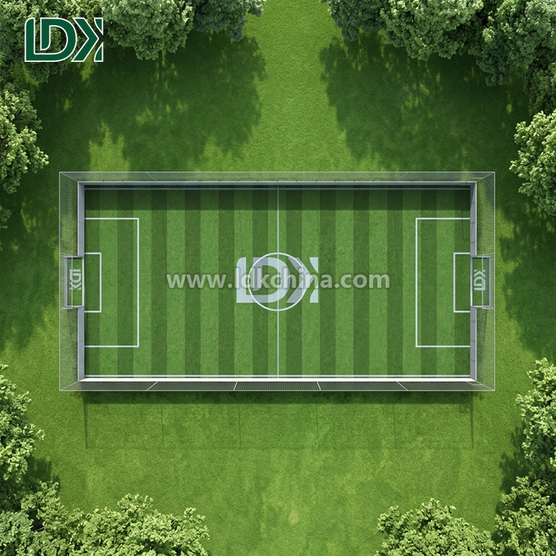 High Quality Modular Removable Football Cage for Professional Training Portable Soccer Court with Safety Net Fencing Featured Image