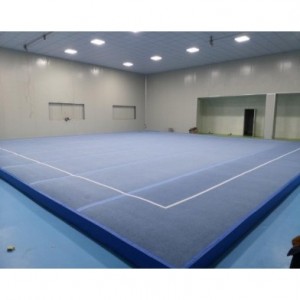 Renewable Design for Folding Exercise Mat -
 Gymnastic field for competition  / Free exercise floor for competition / Rhythmic gymnastic field for competition        – LDK