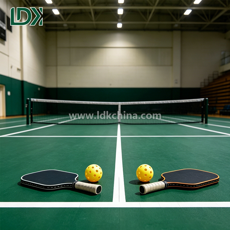 Professional Outdoor Pickleball Court Interlocking Tiles with High Drainage Anti Slip Surface for Sports Club Use