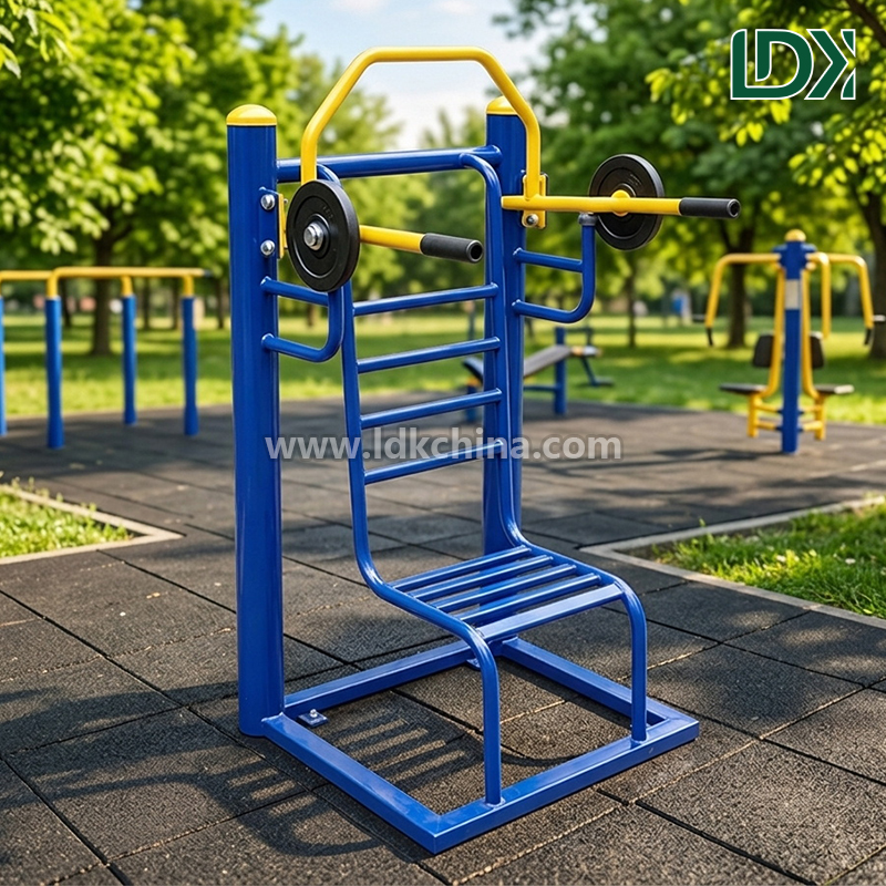 Durable Chest Shoulder Press Machine Outdoor Fitness Equipment with Weather Resistant Steel for Municipal Projects