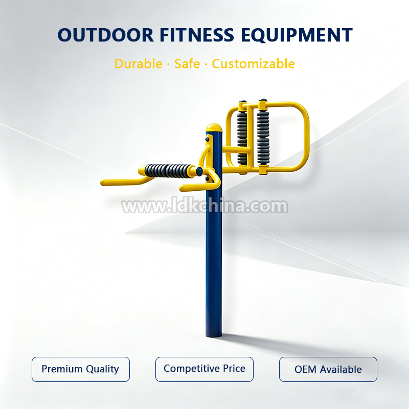Customized Color Waist and Back Massager Outdoor Fitness Equipment for School Playground and Sports Club Training