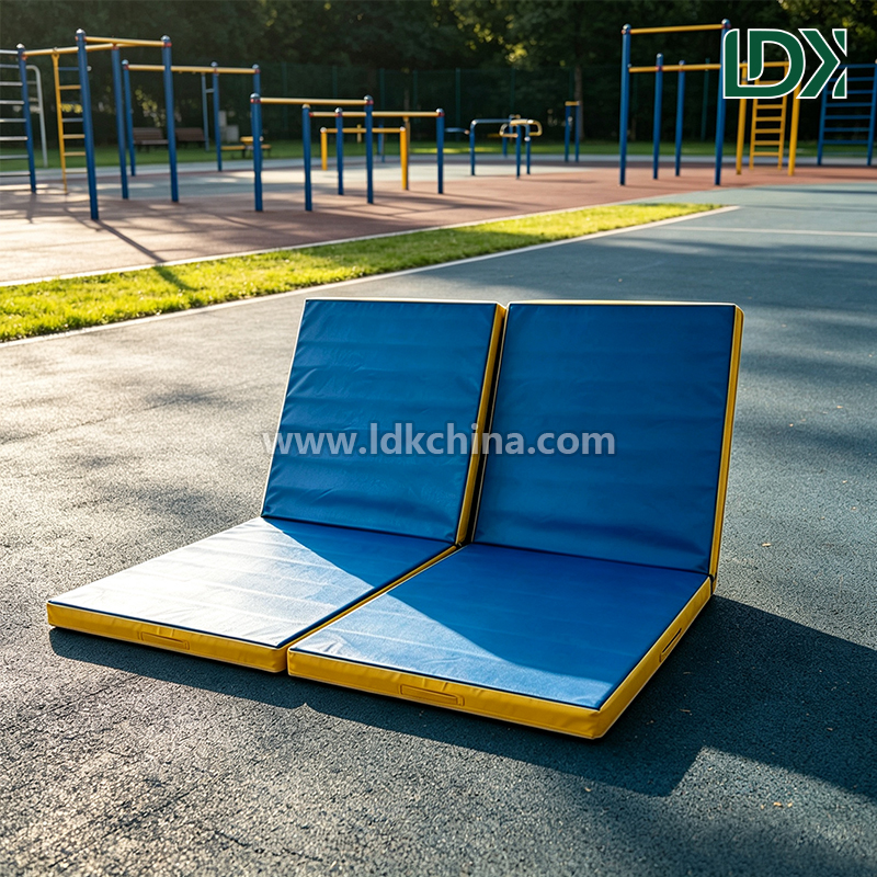 Foldable Gymnastics Mat Customizable Thick Tumbling Panel Mat for Home Workout Cheer Dance Yoga Exercise Training