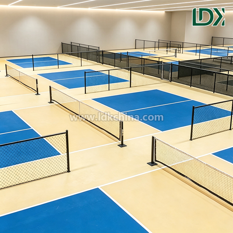 Outdoors Pickleball Court Flooring System Sports Floor Roll Easy Installation for Multi Purpose Hall
